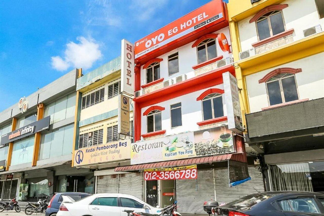Oyo 89672 Eg Hotel Jj Джохор-Бару Экстерьер фото